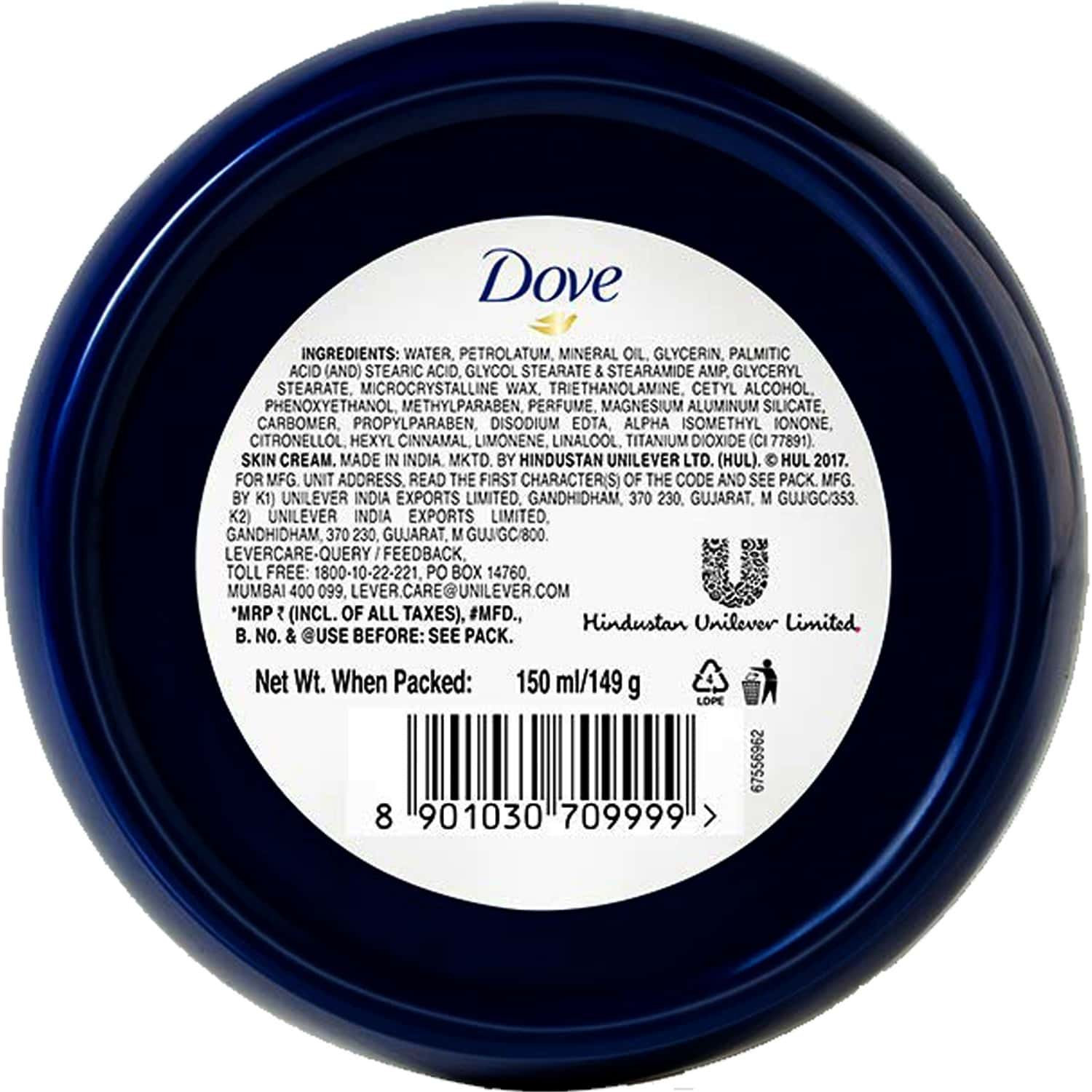 Buy Dove Nourished Radiance Body Butter 150 Ml Online & Get Upto 60