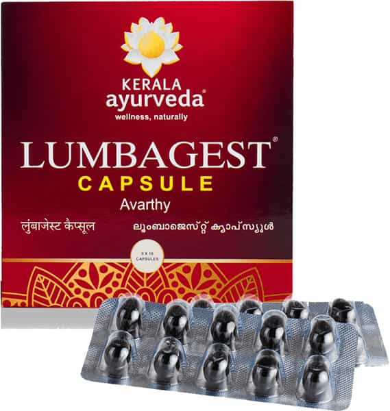 Kerala Ayurveda Lumbagest Capsule - 90'S