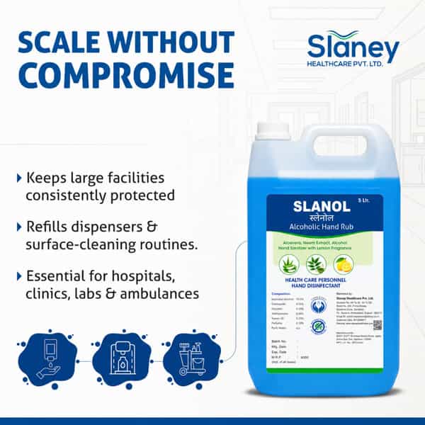 Slaney Slanol Alcohol Hand Sanitizer 5L
