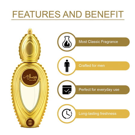 Ajmal Wisal Dhahab Edp 50ml Perfume For Men And Majmua Cp Oil Alcohol-Free Attar 10ml For Unisex