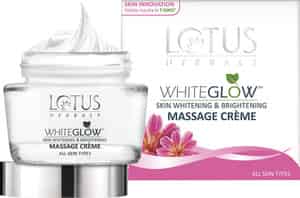 Lotus Herbals Whiteglow Skin Whitening & Brightening Massage Crme 60 Gm
