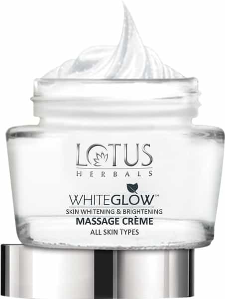 Lotus Herbals Whiteglow Skin Whitening & Brightening Massage Crme 60 Gm