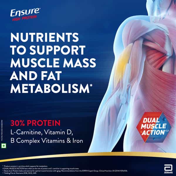 Ensure | High Protein Nutrition For Adults | Vanilla | Box 400 Gm