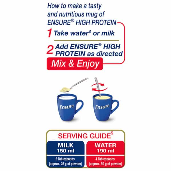 Ensure | High Protein Nutrition For Adults | Vanilla | Box 400 Gm