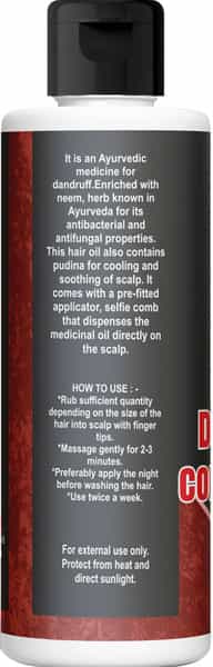 Mister Beard Dandruff Control Hair Oil 100Ml