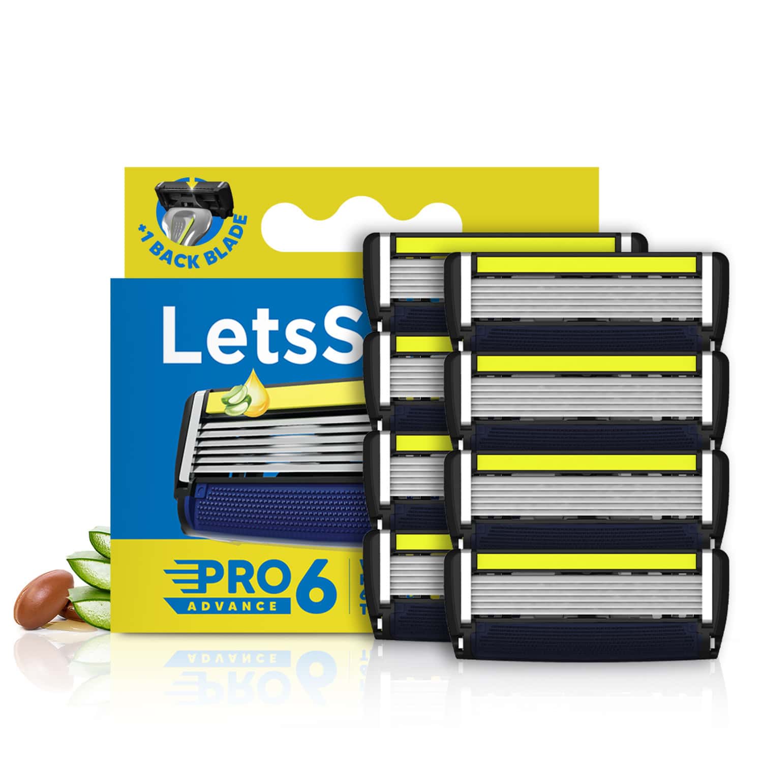 Letsshave Pro 6 Advance (pack Of 8)