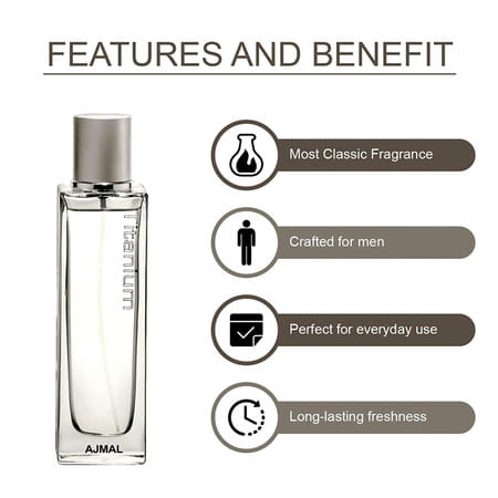 Ajmal Titanium Edp 100ml Fresh Perfume For Men & Maryaj M For Her Eau De Parfum 90 Ml