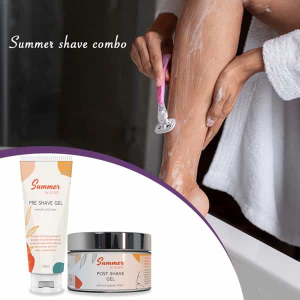 Summer By Zlade All Natural Shave Combo For Women