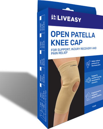 Liveasy Ortho Care Open Patella Knee Cap Xxl
