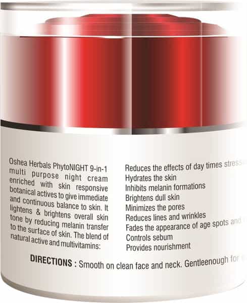 Oshea Phytonight Night Cream 50 Gm
