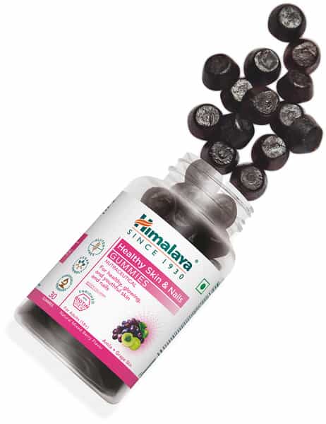 Himalaya Healthy Skin & Nail | Mixed Berry | Gummies | 30 No's