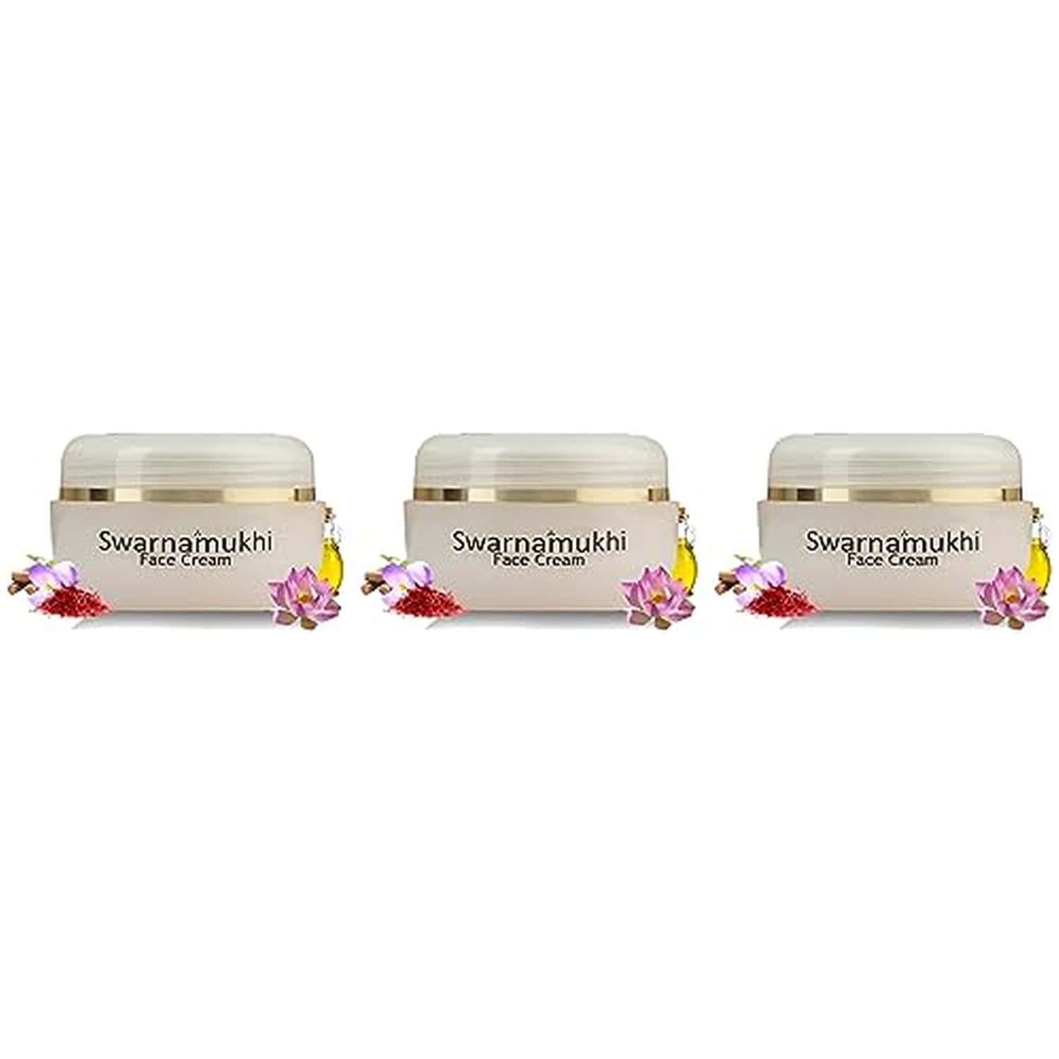 Buy KERALA AYURVEDA SWARNAMUKHI FACE CREAM (20 G) X PACK OF 3 Online