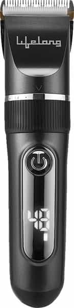 Lifelong Llpcm17 Ace Pro Rechargeable Hair Clipper With Digital Display 6 Combs (3 Mm - 12 Mm)