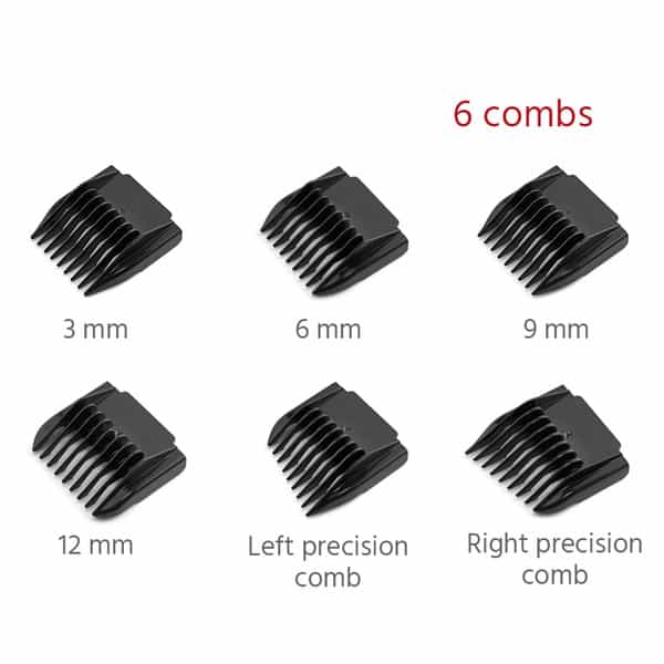 Lifelong Llpcm17 Ace Pro Rechargeable Hair Clipper With Digital Display 6 Combs (3 Mm - 12 Mm)