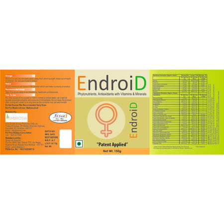 Ambrosia Nutrition Endroid 150G