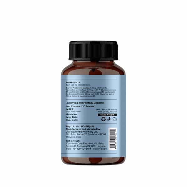 Jiva Sleep Well Tablet Restores Natural Sleep|Strengthens Nervous System - 120 Tablets (Pack Of 4)