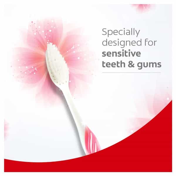 Colgate Sensitive Soft Bristles Manual Toothbrush For Adults - 4 Pcs | Multicolor
