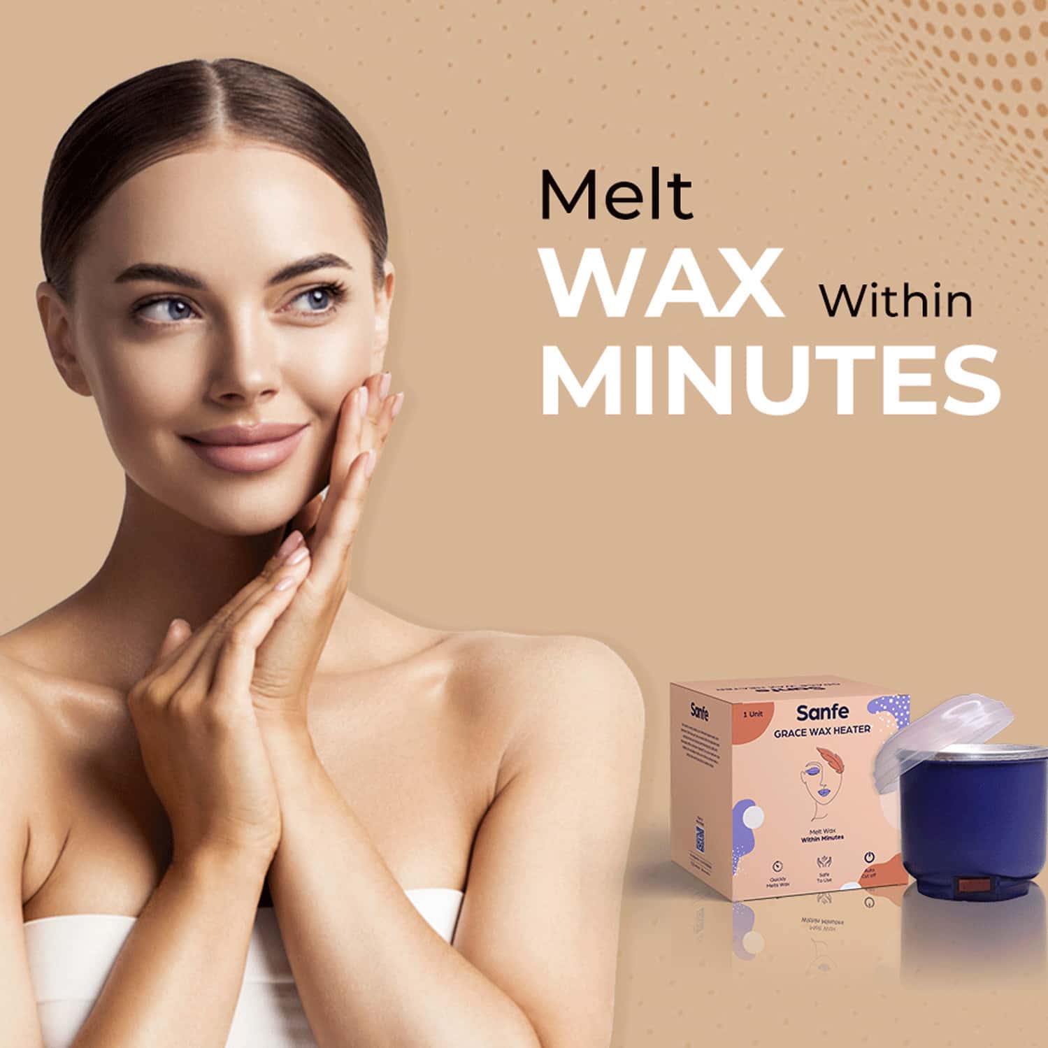 Buy SANFE GRACE WAX HEATER AUTO CUT OFF WAX HEATER FOR PERFECTLY