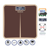Venus (India) Electronic Digital Personal Bathroom Weight Machine | Upto 180Kg | Eps-8199-New-Brown