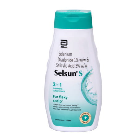 Selsun S 2-In-1 Shampoo Plus Conditioner 120ml