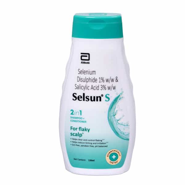 Selsun S 2-In-1 Shampoo Plus Conditioner 120Ml