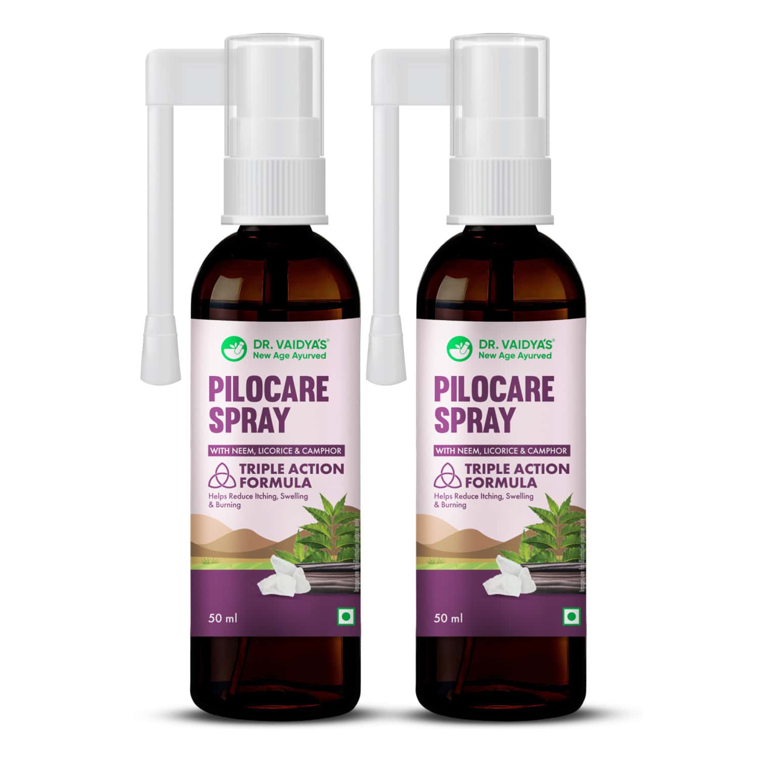 Dr. Vaidya'S Pilescare Spray Pack Of 2