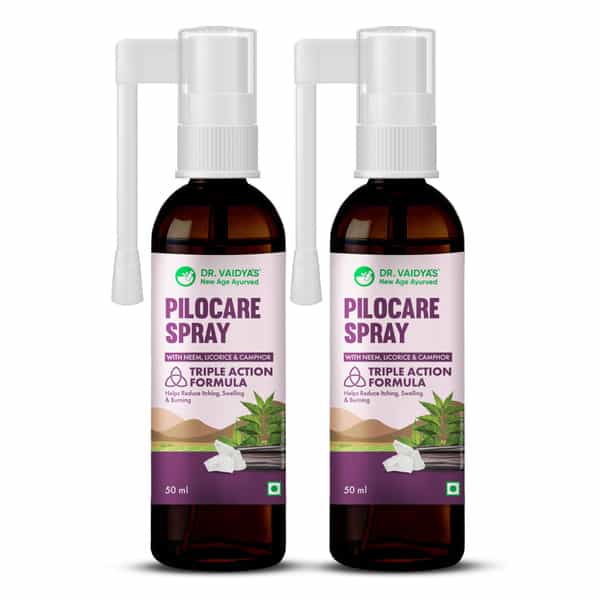 Dr. Vaidya's Pilescare Spray Pack Of 2
