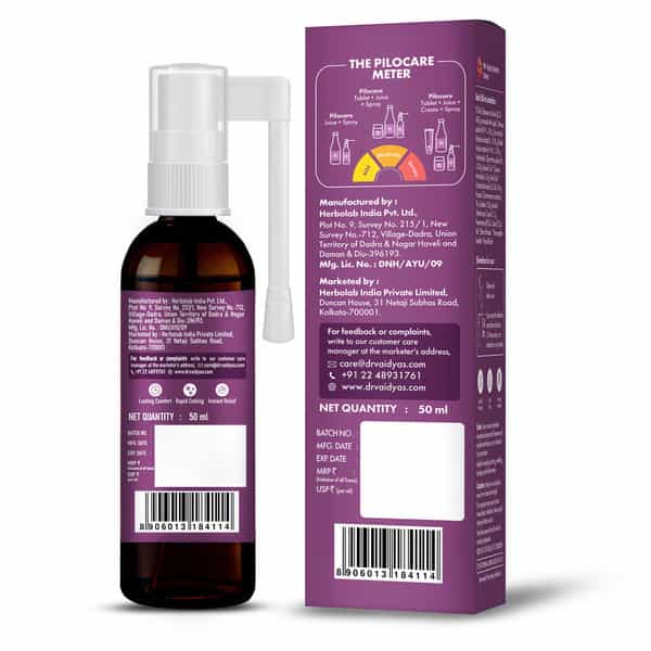 Dr. Vaidya's Pilescare Spray Pack Of 2