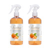 Pearldew Sanitizer Spray (Orange) 500 Ml | Aloe & Neem | Paraben Free (Pack Of 2)