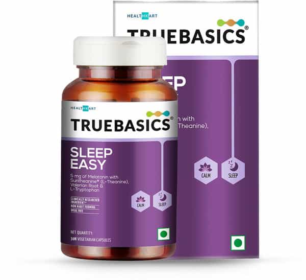 Truebasics Sleep Easy - 30 Veg Capsules