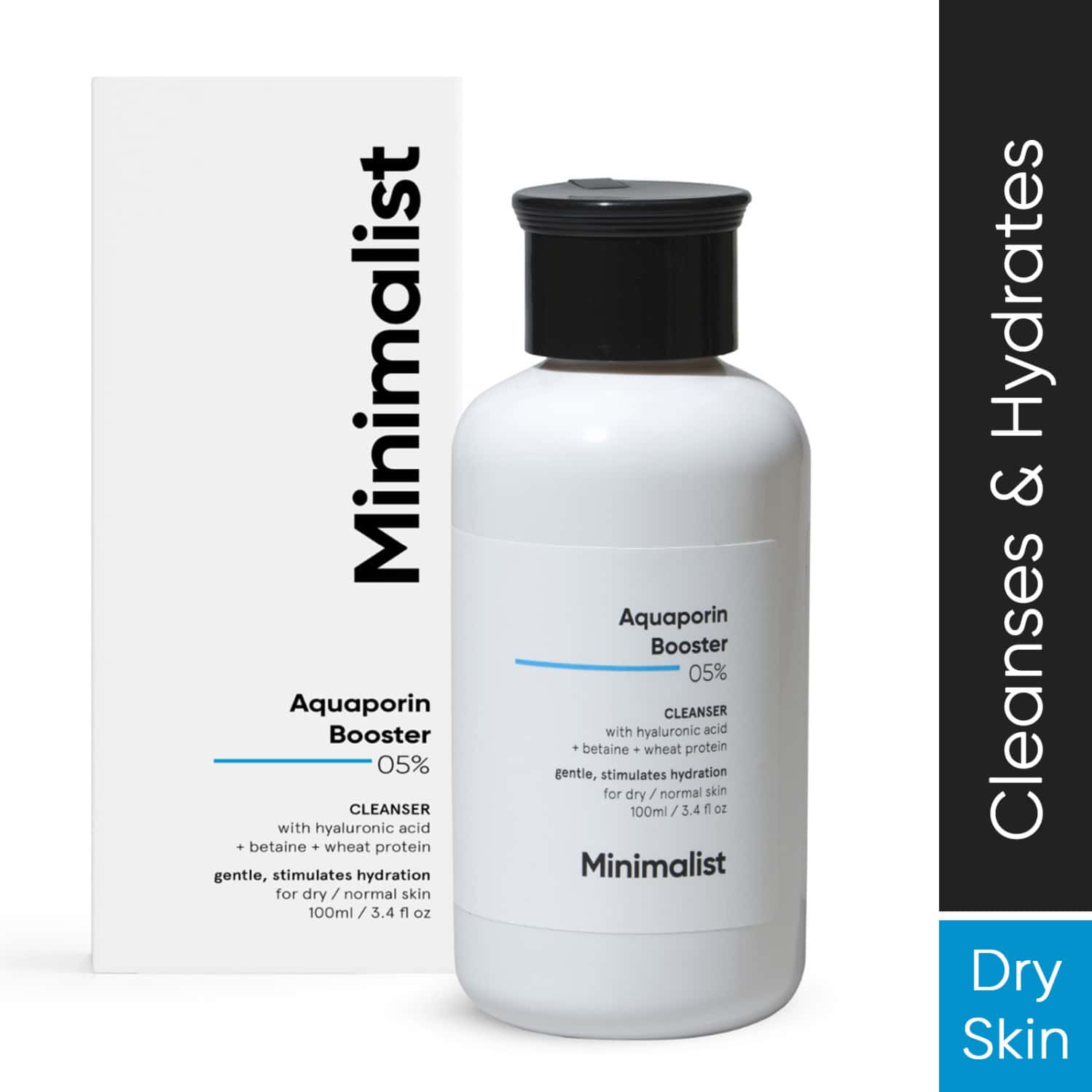 Minimalist Aquaporin Booster 5% Cleanser 100 Ml