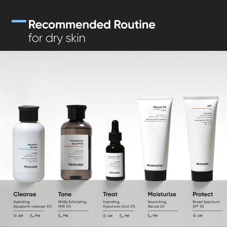 Minimalist Aquaporin Booster 5% Cleanser 100 Ml