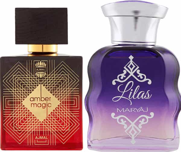 Ajmal Amber Magic & Maryaj Lilas Bundle Of 2 Eau De Parfum - 100 Ml