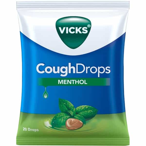 Vicks Cough Drops Bag- Menthol