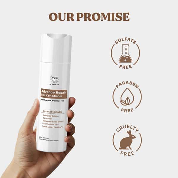 Tnw The Natural Wash Advance Repair Hair Conditioner | Nourishing & Strengthening Care 200 Ml