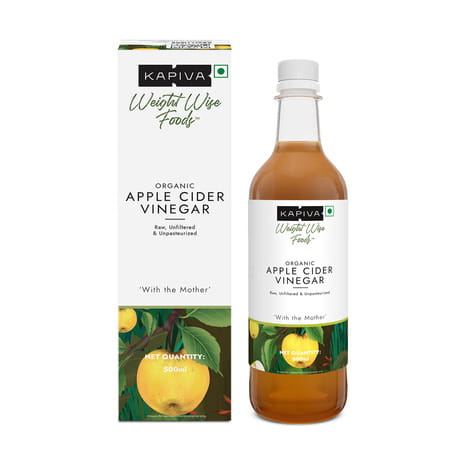Kapiva Organic Apple Cider Vinegar With The Mother 500ml