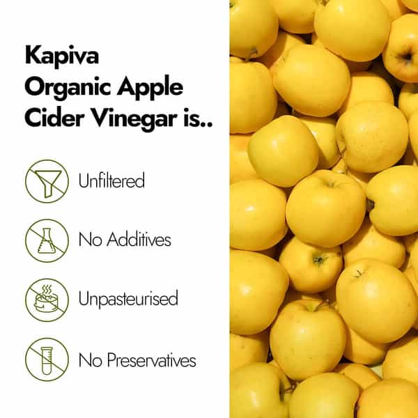 Kapiva Organic Apple Cider Vinegar With The Mother 500Ml