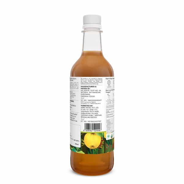 Kapiva Organic Apple Cider Vinegar With The Mother 500Ml