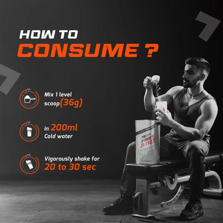 Fuel One Whey Max | Whey Protein Concentrate | Whey Protein Isolate | 27g Protein (Vanilla | 1kg)