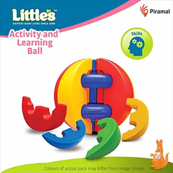 Little's Activity And Learning Ball (Multicolor) - Pack Of 12