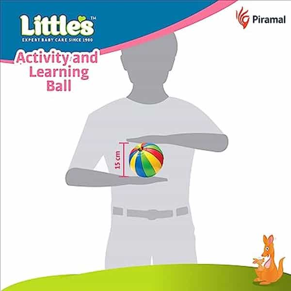 Little's Activity And Learning Ball (Multicolor) - Pack Of 12