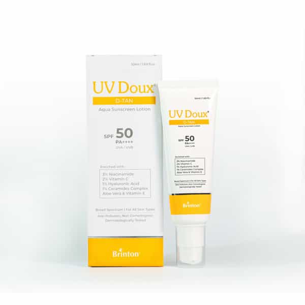 Brinton Uv Doux D Tan Spf 50 Pa++++ Aqua Sunscreen Lotion 50Ml