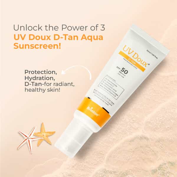 Brinton Uv Doux D Tan Spf 50 Pa++++ Aqua Sunscreen Lotion 50Ml