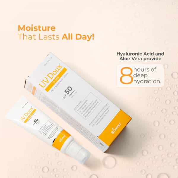 Brinton Uv Doux D Tan Spf 50 Pa++++ Aqua Sunscreen Lotion 50Ml