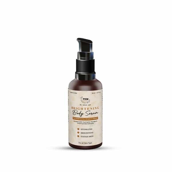 Tnw The Natural Wash Brightening Body Serum With Turmeric Powder And Chamomile Extracts |30Ml