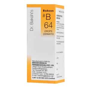Dr Bakshi's Bakson Homoeopathy B64 Dermato Drops 30 Ml