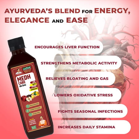 Jeena Sikho Medh Care Juice For Diabetes Management - 500Ml (Pack Of 2)