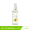 Pearldew Sanitizer Spray (Lemon & Mint) 120 Ml | Aloe & Neem | Paraben Free (Pack Of 12)