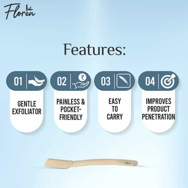 Floren Face Razor For Women I For Smooth & Effortless Facial Hair Removal Ipack Of 3