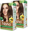 Nisha Creme Hair Color 7.53 Chocolate Blonde 150G Pack Of 2 Permanent Hair Colour 100% Grey Coverage